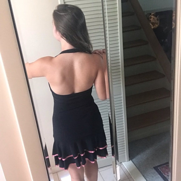 Vintage Halter Cocktail Dress - Picture 3 of 4